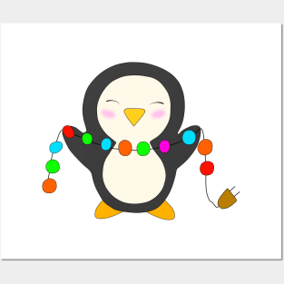 Cute penguin Posters and Art